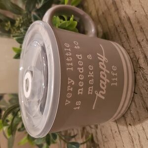 Souper Mug with Lid NWOT Boston Warehouse